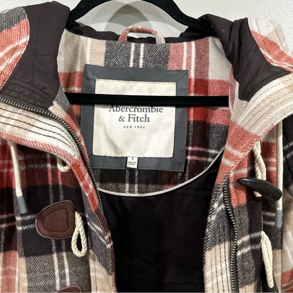 Vintage Abercrombie & Fitch Multi Color Plaid Jacket. Size Small. - Picture 10 of 11